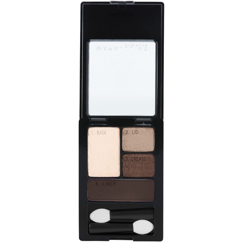 ⭐4/$15 Maybelline Expert Wear Eyeshadow Quads Natural Smokes - Picture 7 of 11